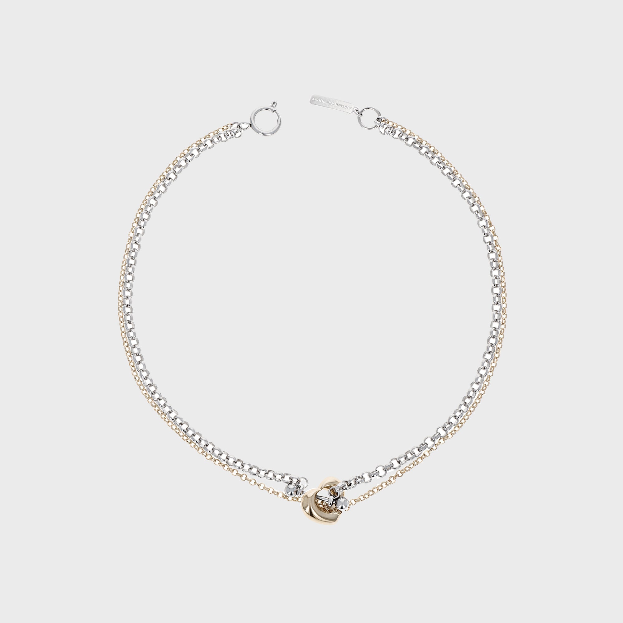 Justine Clenquet Liu Necklace - Gold / Palladium | Kith Gold / Palladium