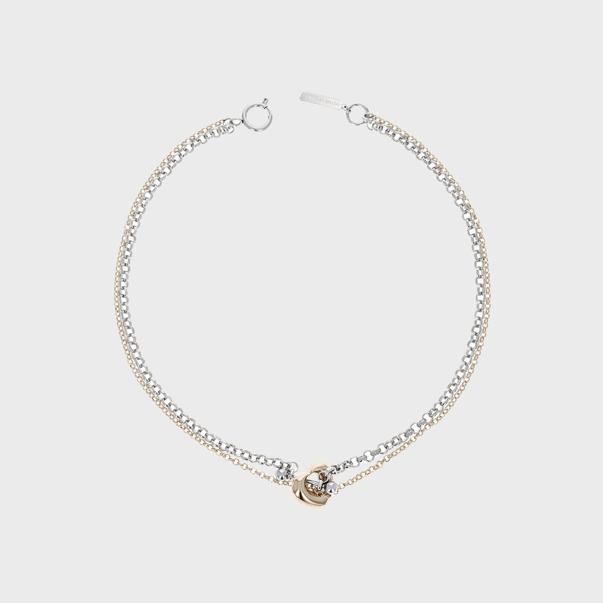 Justine Clenquet Liu Necklace - Gold / Palladium | Kith Gold / Palladium