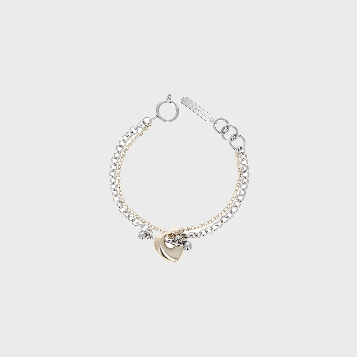 Justine Clenquet Liu Bracelet - Gold / Palladium | Kith Gold / Palladium