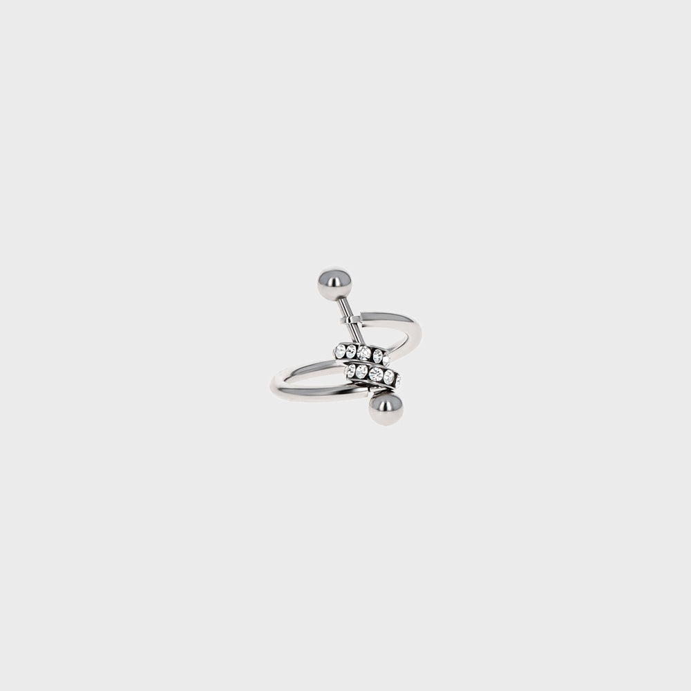 Justine Clenquet Molly Ring - Palladium | Kith Palladium