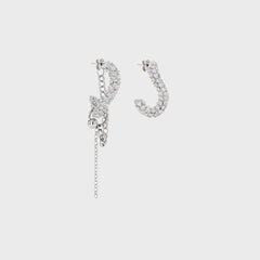 Justine Clenquet Lotta Earring - Palladium | Kith Palladium