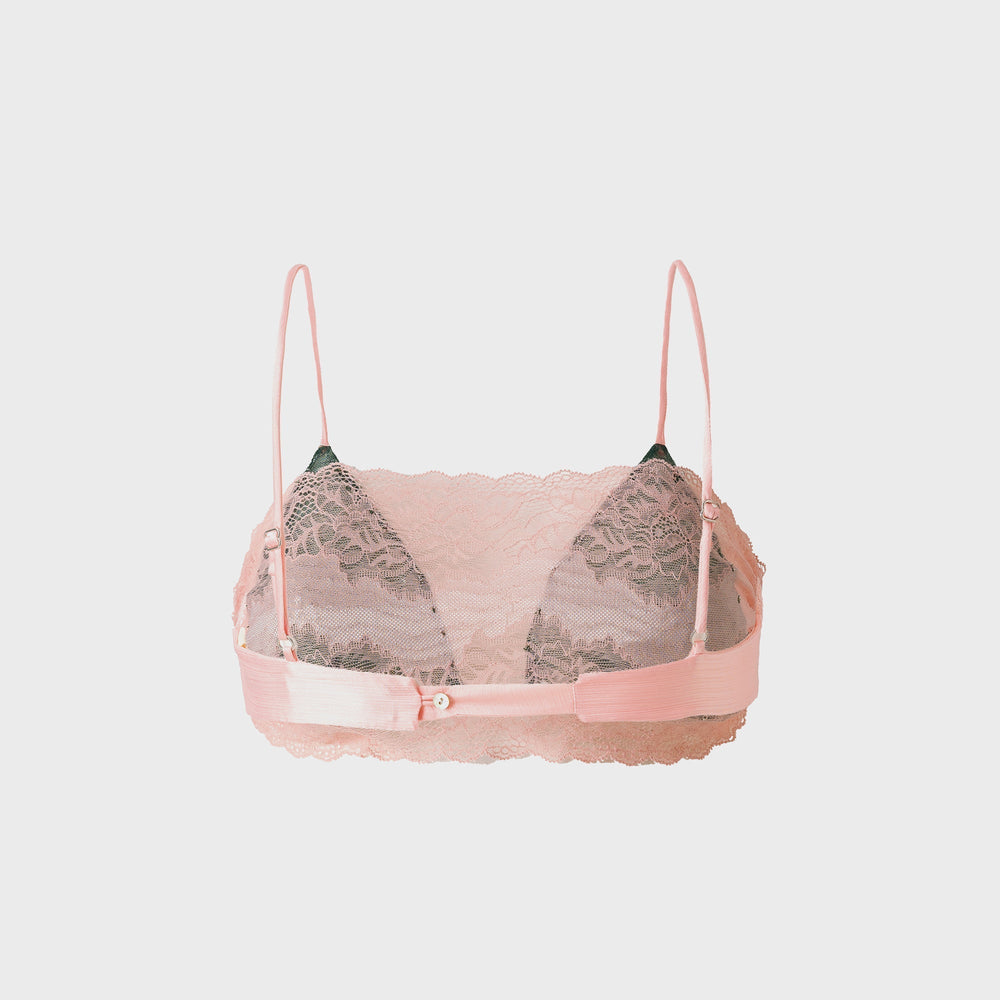 Siedres Sequined Lace Bralette - Pink | Kith Pink