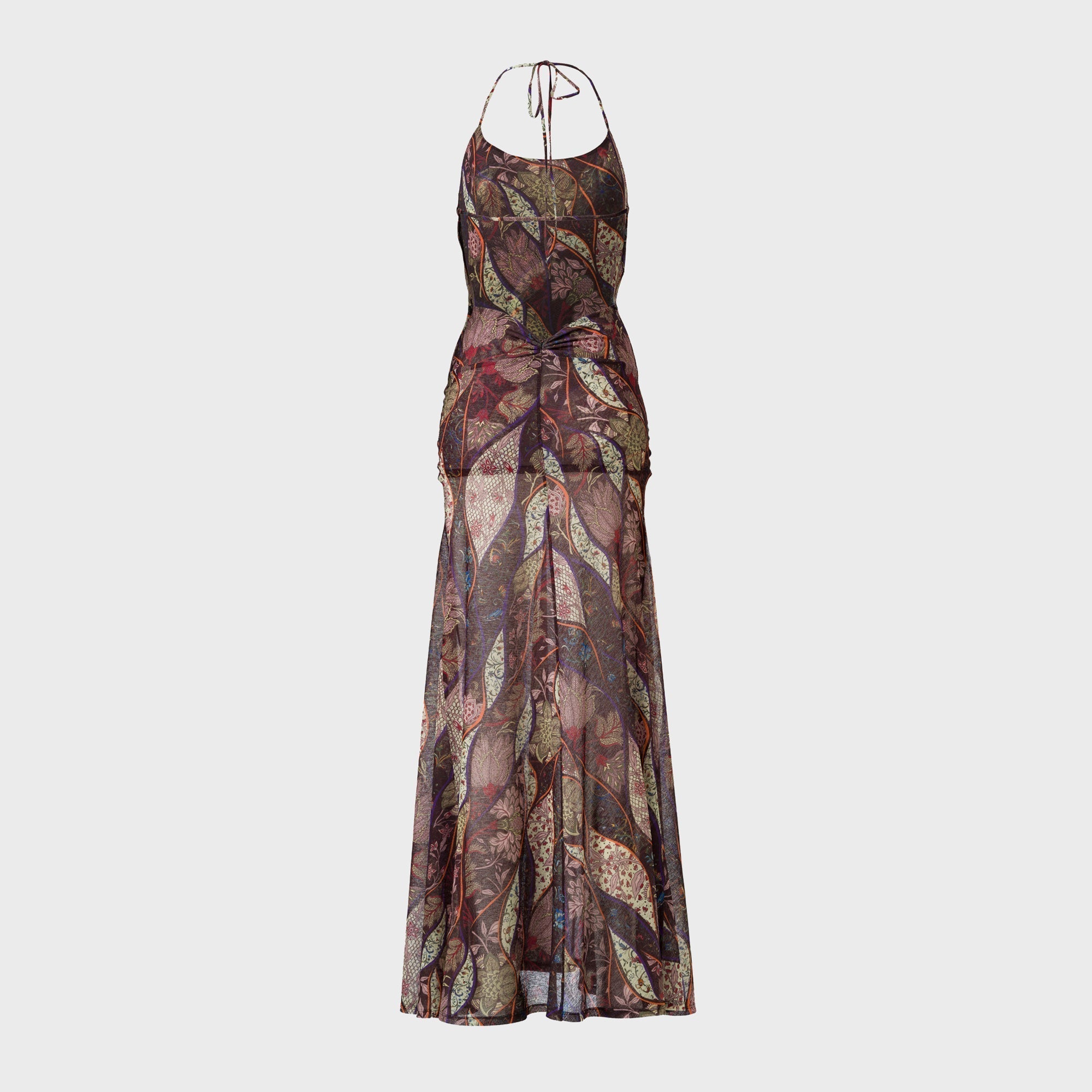 Siedres Printed Mesh Maxi Slip Dress - Multi | Kith Multi