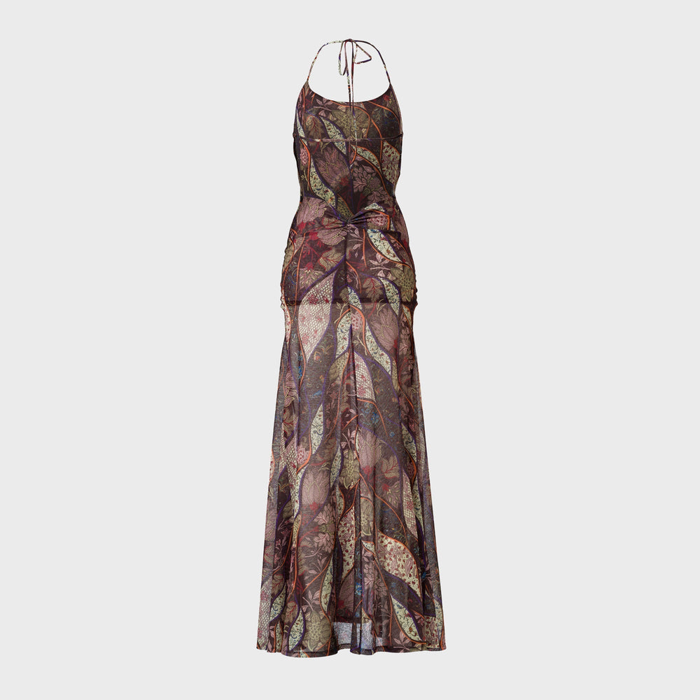 Siedres Printed Mesh Maxi Slip Dress - Multi | Kith Multi