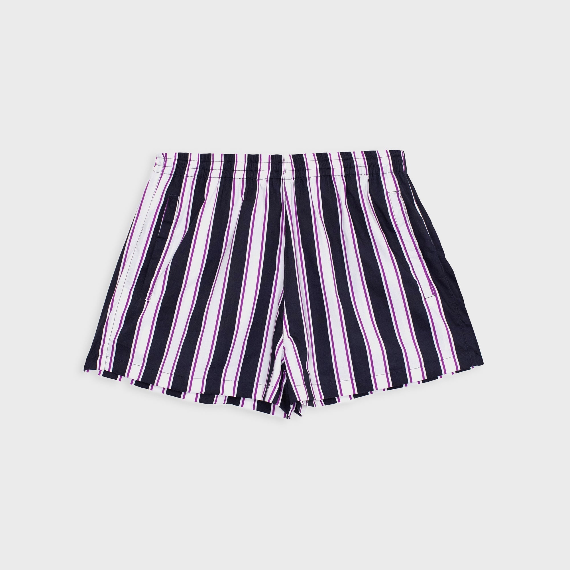 Mikoh Alki High Waisted Poplin Shorts - Cabana Stripe | Kith Cabana Stripe