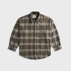R13 Shredded Seam Drop - Blue Plaid | Kith Blue Plaid