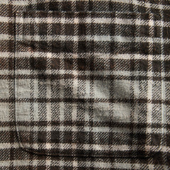 R13 Shredded Seam Drop - Blue Plaid | Kith Blue Plaid