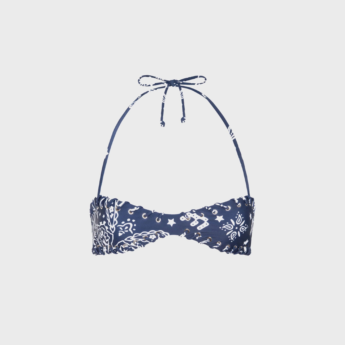 Miaou Rio Bikini Top - Bandana Navy | Kith Bandana Navy