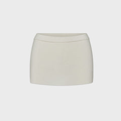 Frankies Bikinis Marialla Cloud Knit Skort - Soft Vanilla | Kith Soft Vanilla