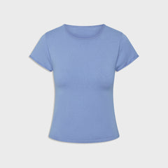 Frankies Bikinis Baylee Cloud Knit Tee - Heaven Blue | Kith Heaven Blue