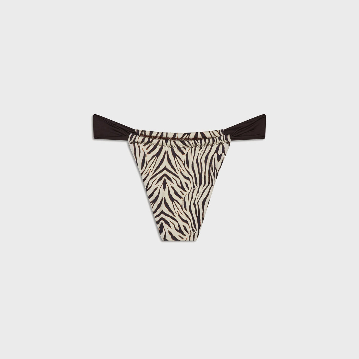 Frankies Bikinis Beckett Bottom - Zebra Print | Kith Zebra Print
