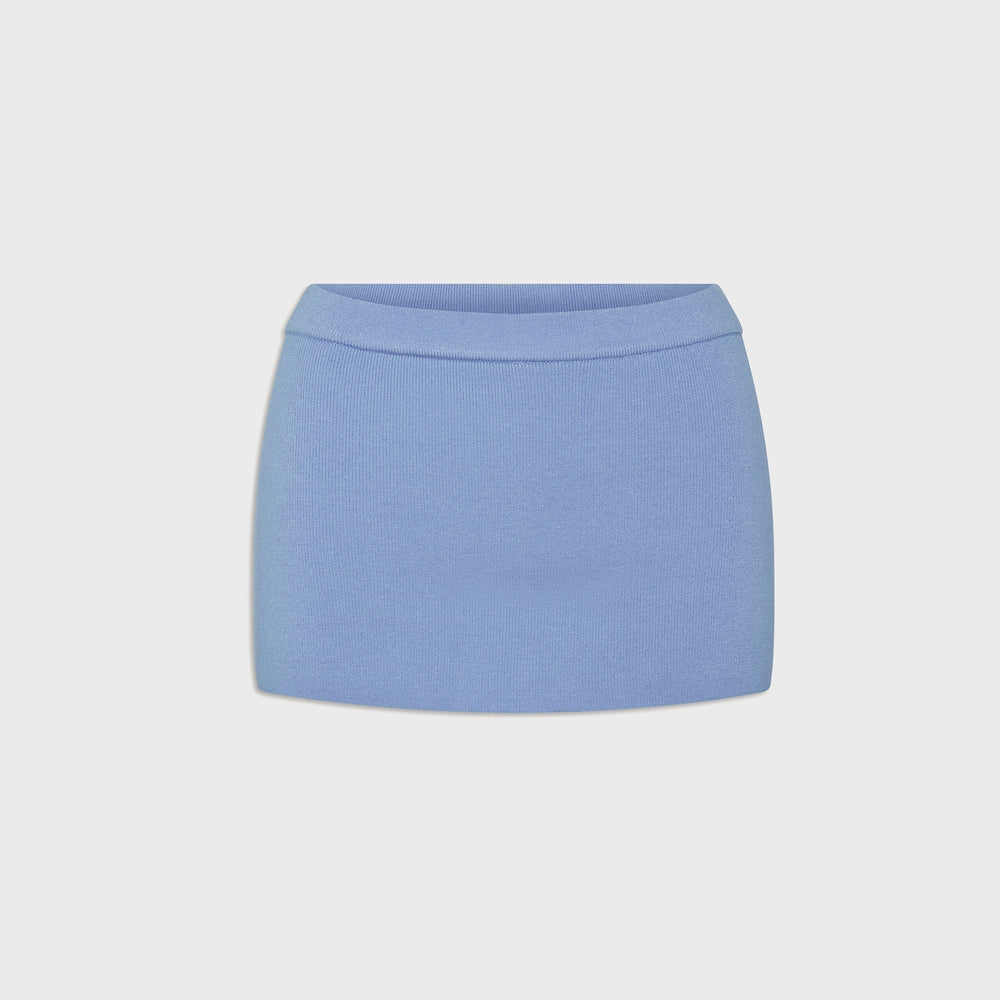 Frankies Bikinis Marialla Cloud Knit Skort - Heaven Blue | Kith Heaven Blue