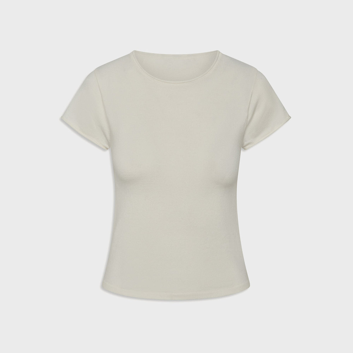Frankies Bikinis Baylee Cloud Knit Tee - Soft Vanilla | Kith Soft Vanilla