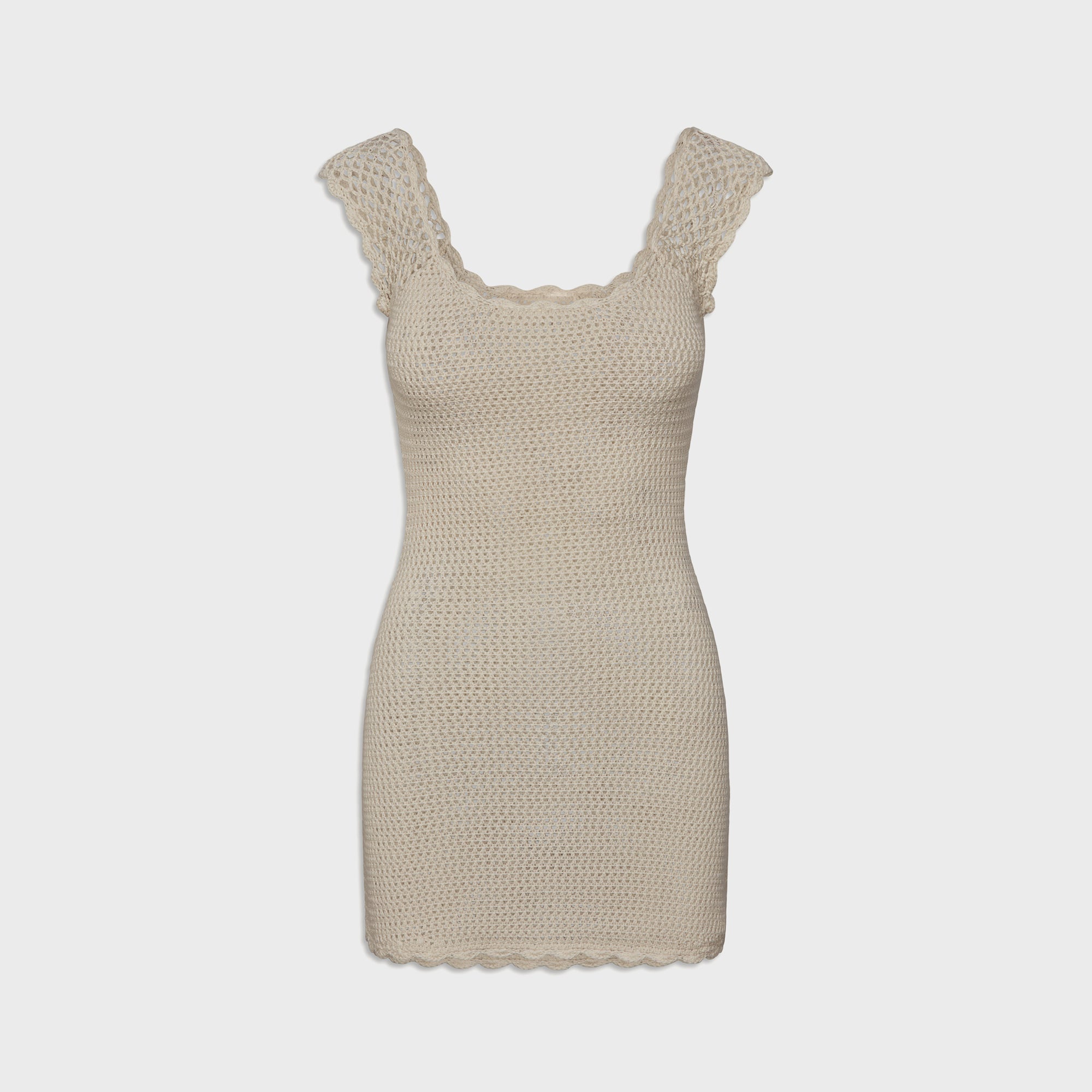 Frankies Bikinis Kai Crochet Mini Dress - San Dollar | Kith San Dollar