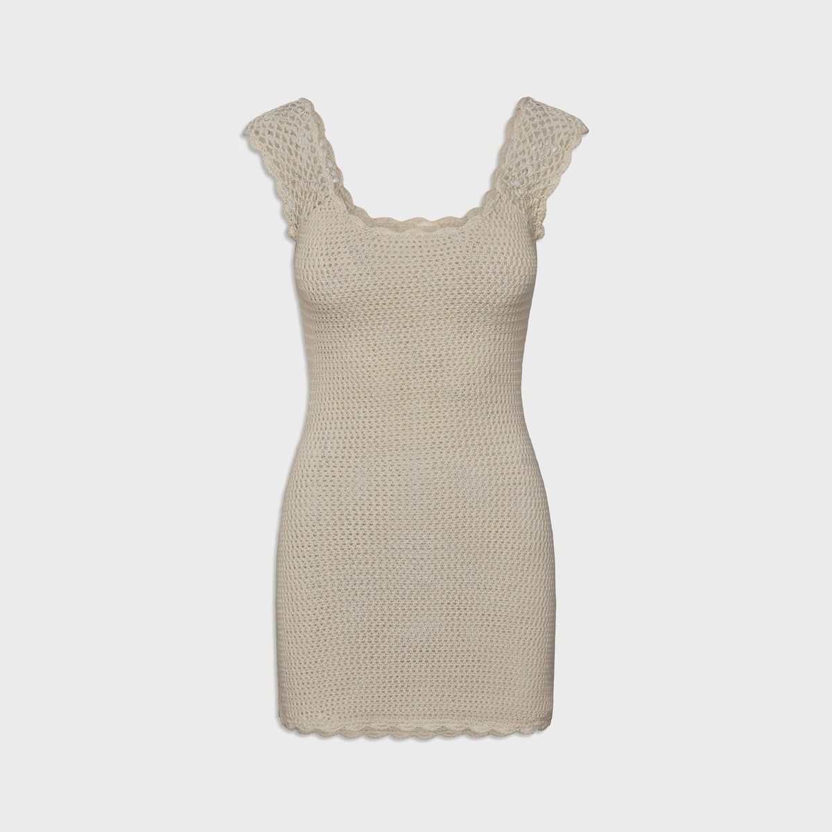 Frankies Bikinis Kai Crochet Mini Dress - San Dollar | Kith San Dollar
