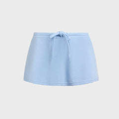 Dani Terry Mini Skort - Powder Blue | Kith Powder Blue