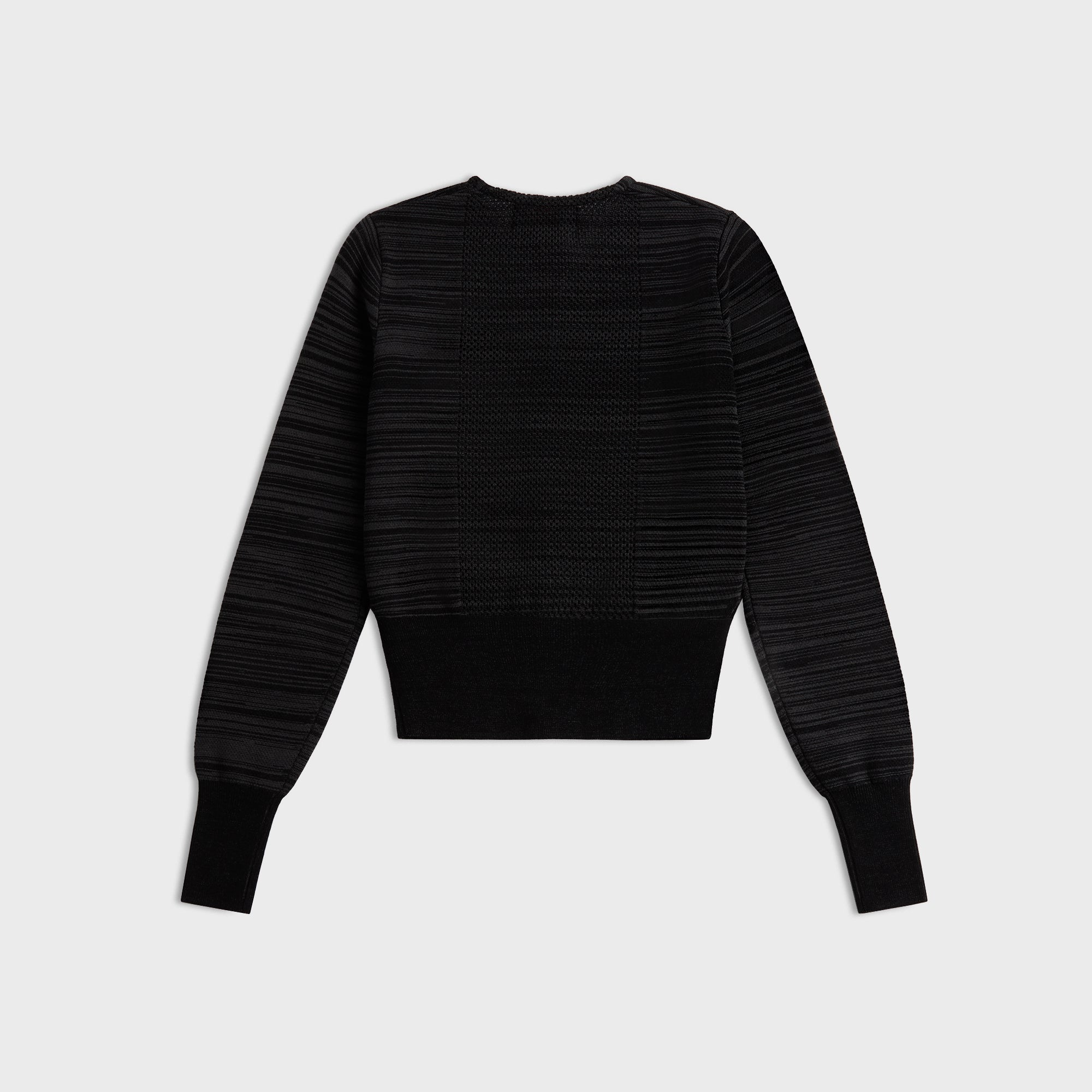 Jordan x Téla Knit Cardigan - Dark Smoke Grey / Black | Kith Dark Smoke Grey / Black
