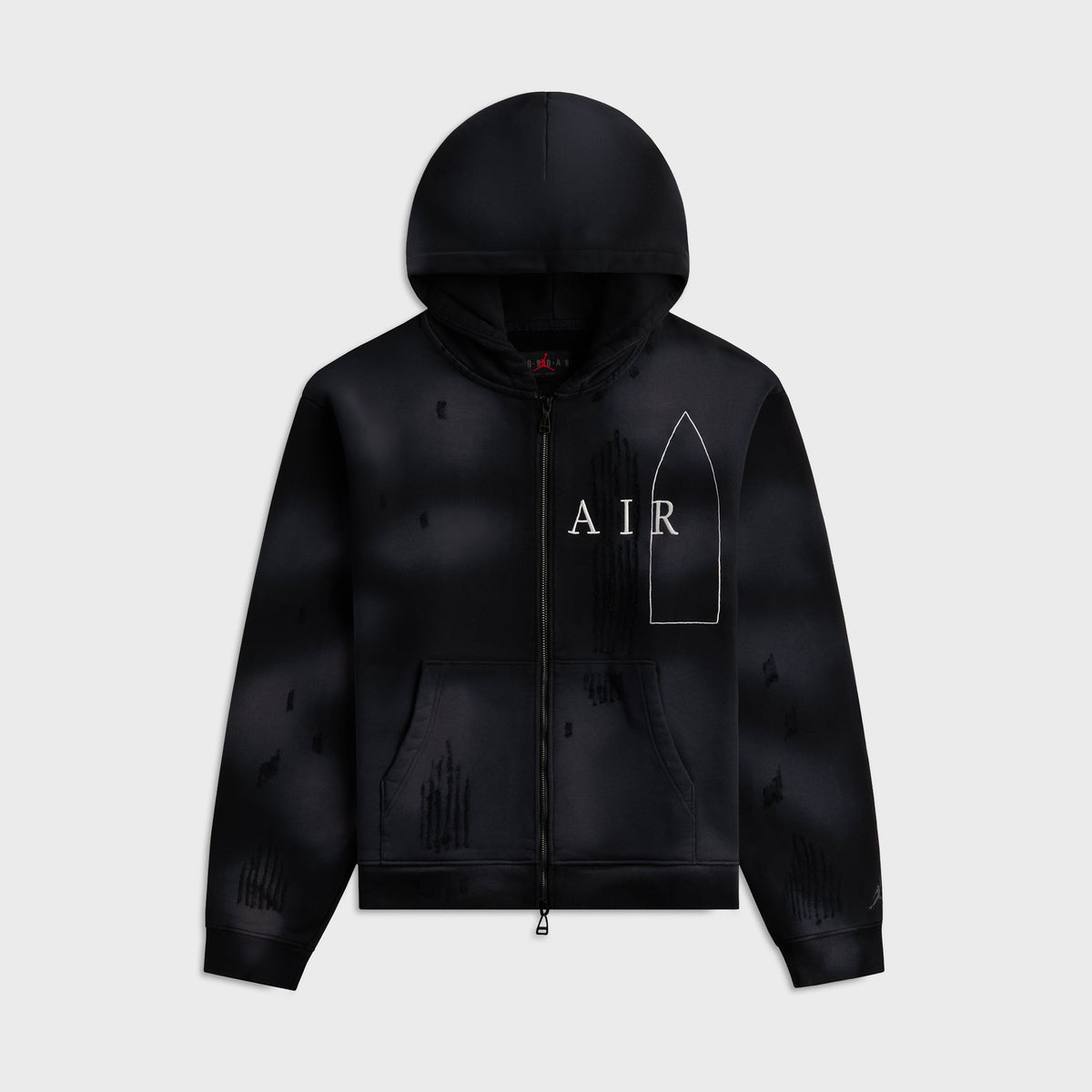 Jordan x Téla Women's Full Zip Hoodie - Black | Kith Black