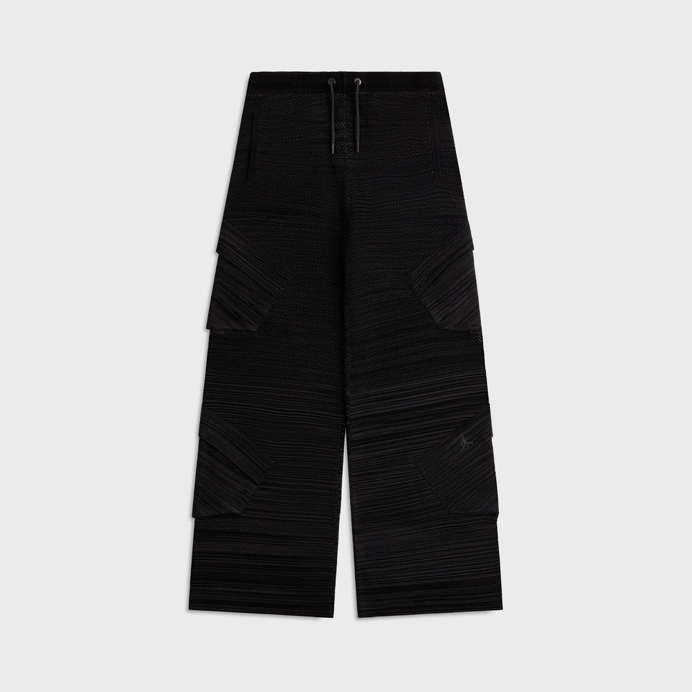Jordan x Téla Knit Pant - Dark Smoke Grey / Black | Kith Dark Smoke Grey / Black
