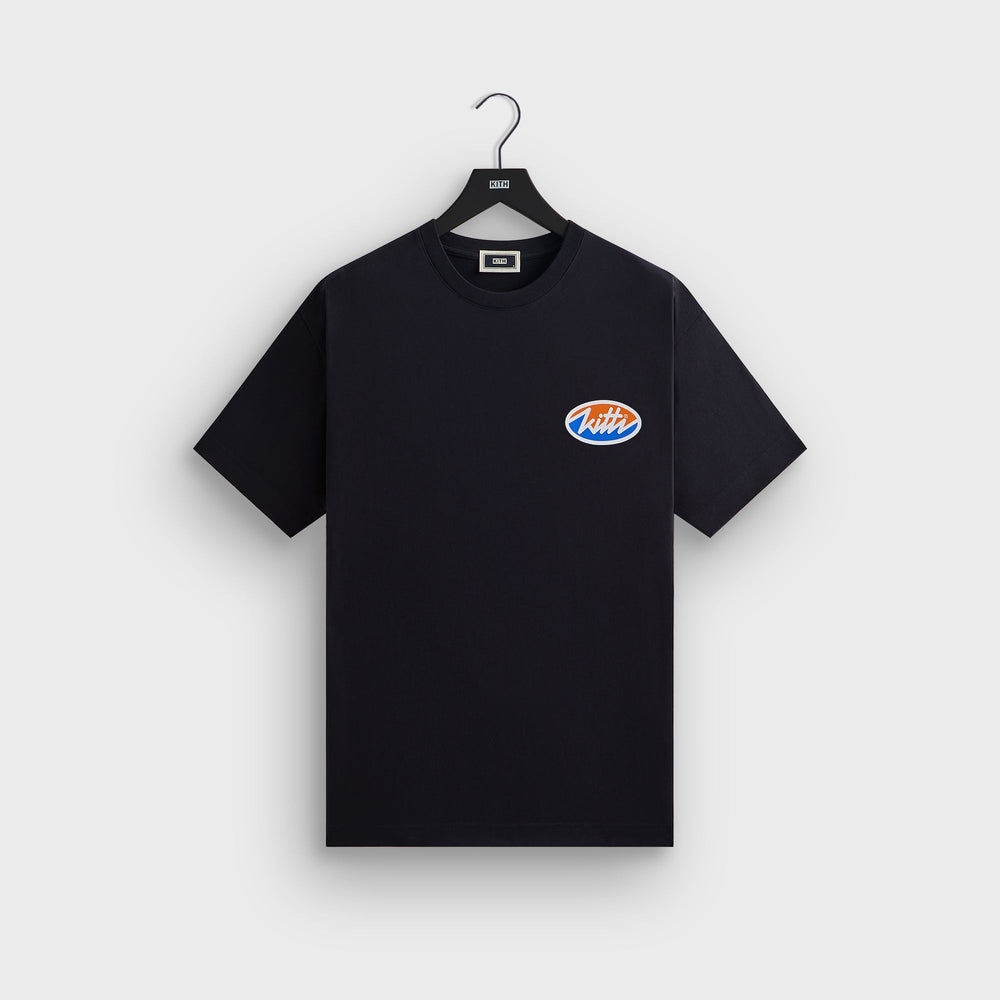Kith Split Logo Tee - Ink | Kith Ink
