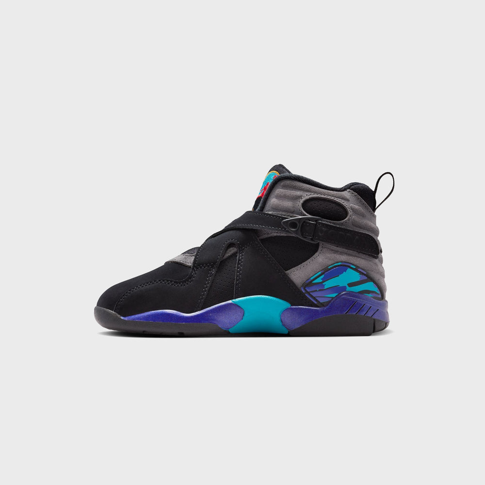 Jordan Air Jordan 8 Retro - Black / Bright Concord / Aqua | Kith Black / Bright Concord / Aqua