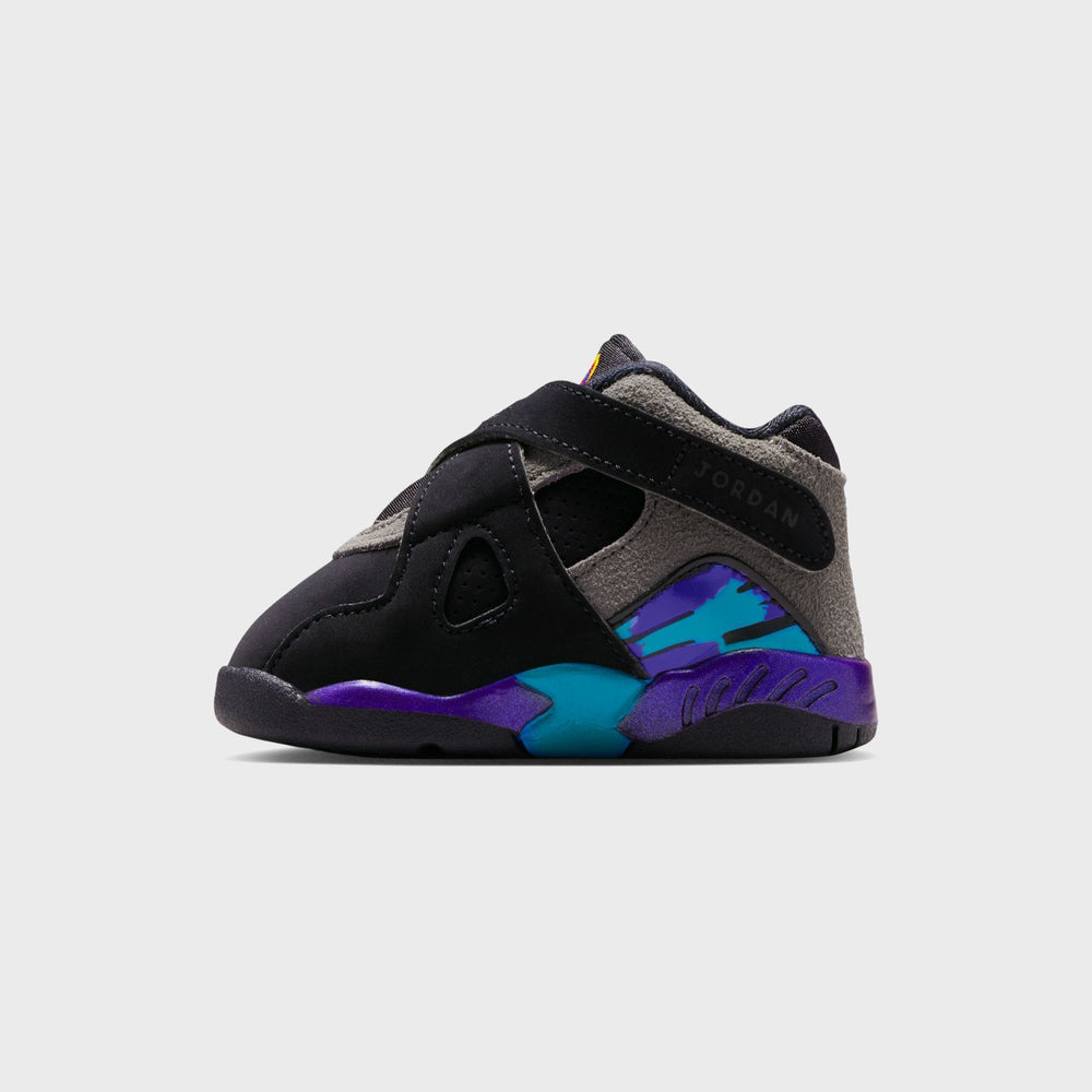 Jordan Air Jordan 8 Retro - Black / Bright Concord / Aqua | Kith Black / Bright Concord / Aqua