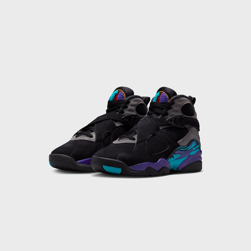 Jordan Air Jordan 8 Retro - Black / Bright Concord / Aqua | Kith Black / Bright Concord / Aqua