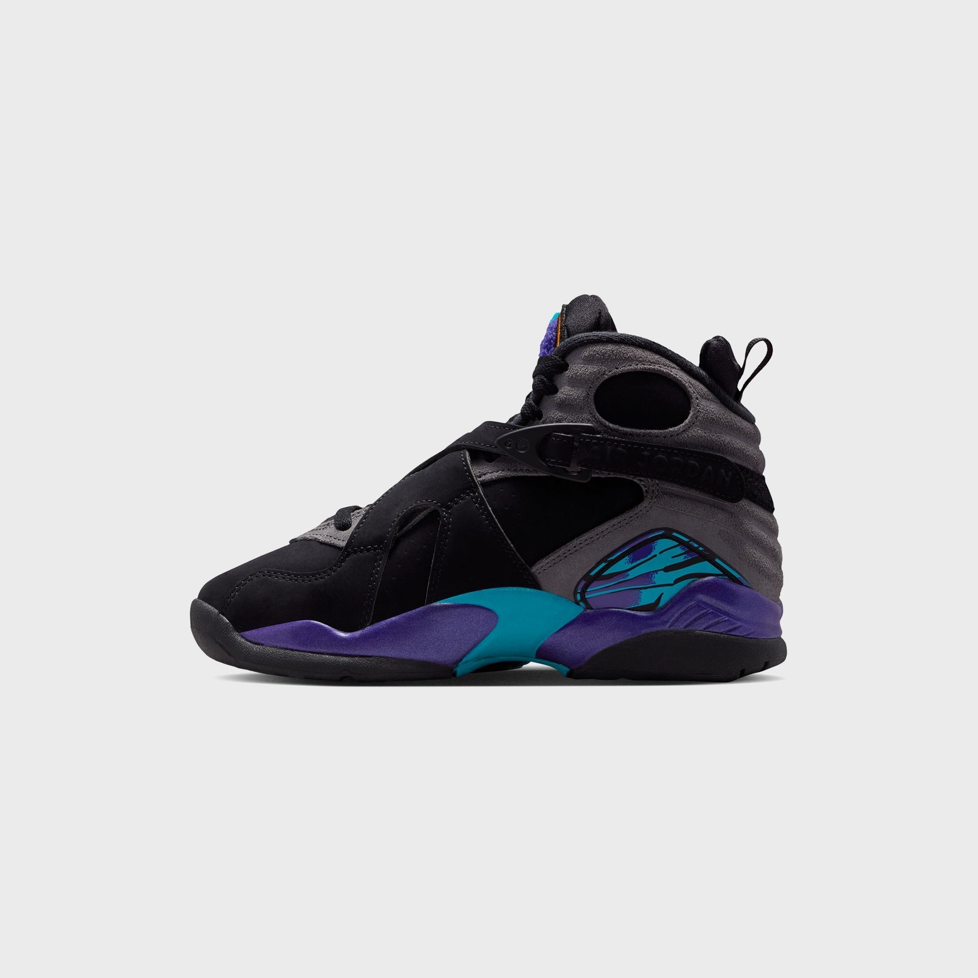 Jordan Air Jordan 8 Retro - Black / Bright Concord / Aqua | Kith Black / Bright Concord / Aqua