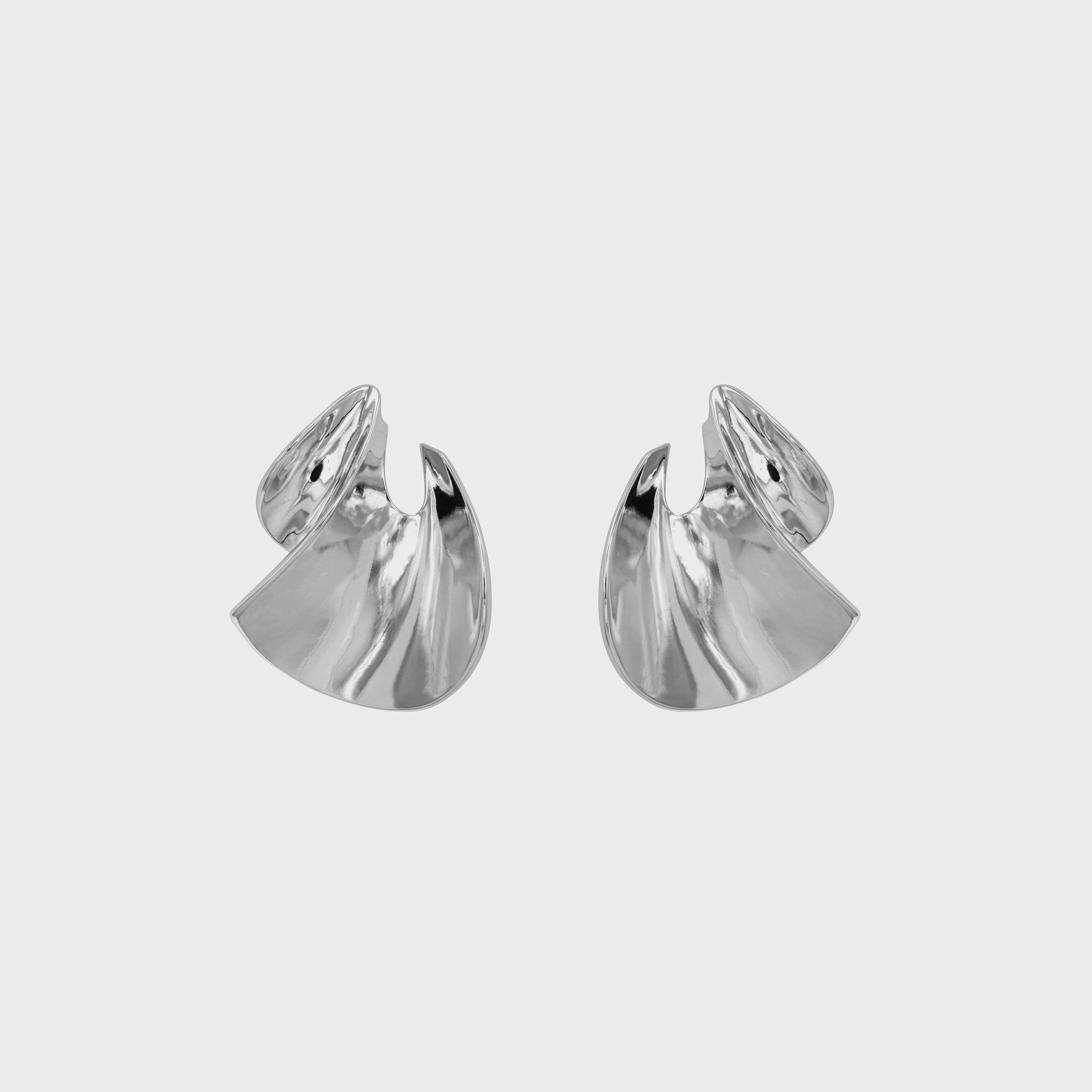 Black Suede Studio Lola Earring - Silver | Kith Silver