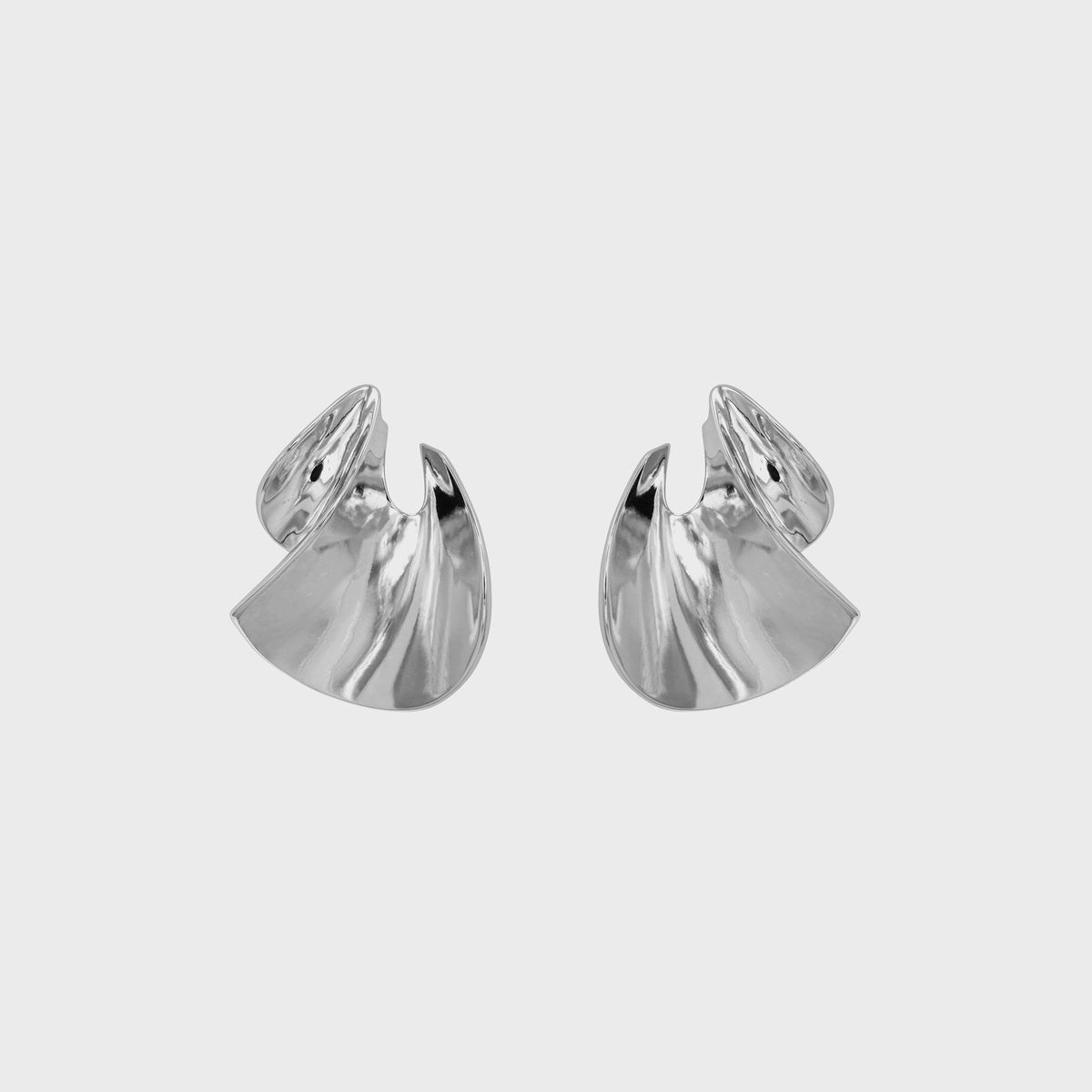 Black Suede Studio Lola Earring - Silver | Kith Silver