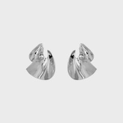Black Suede Studio Lola Earring - Silver | Kith Silver