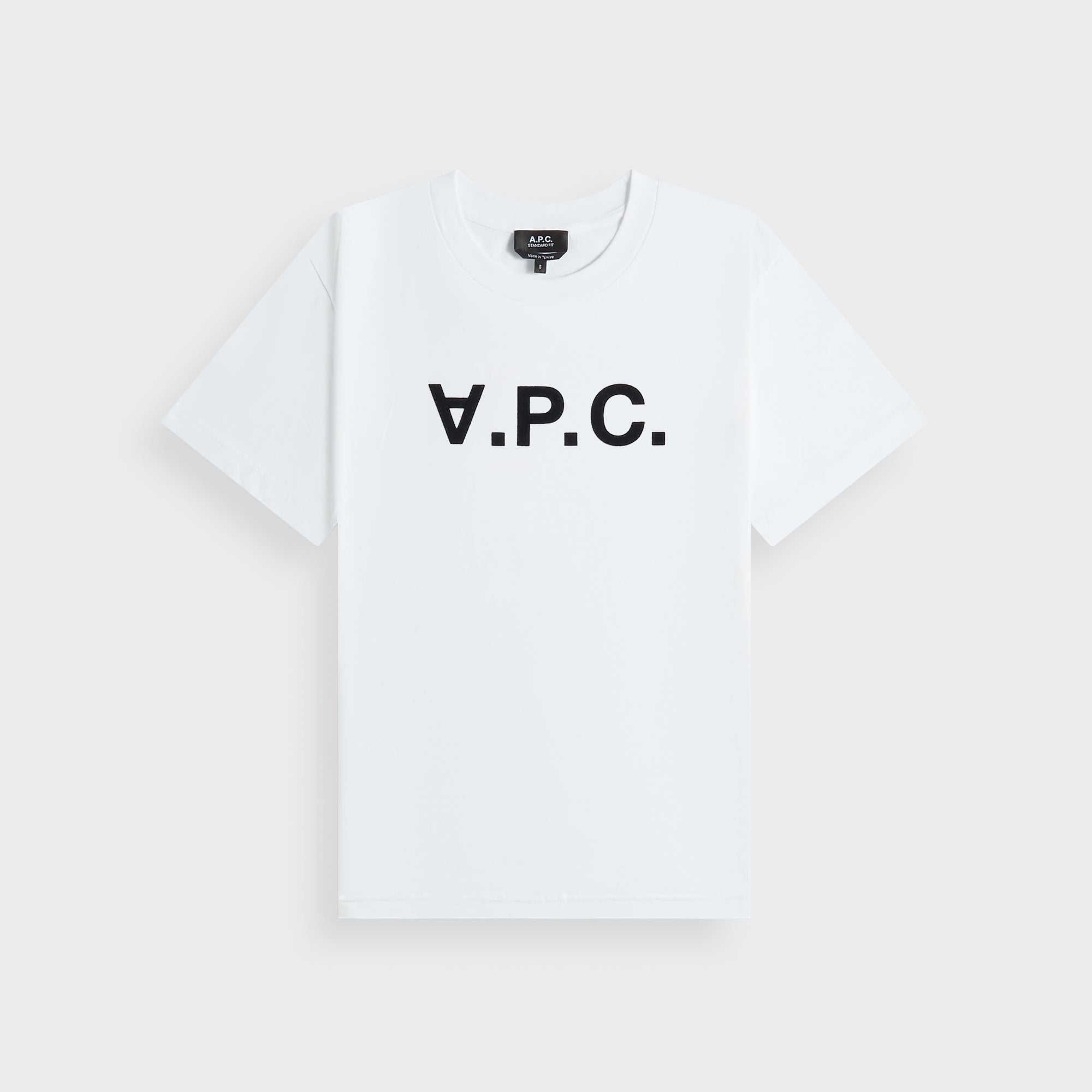 A.P.C. Standard Grand VPC Tee - White / Dark Navy | Kith White / Dark Navy