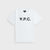 White / Dark Navy
