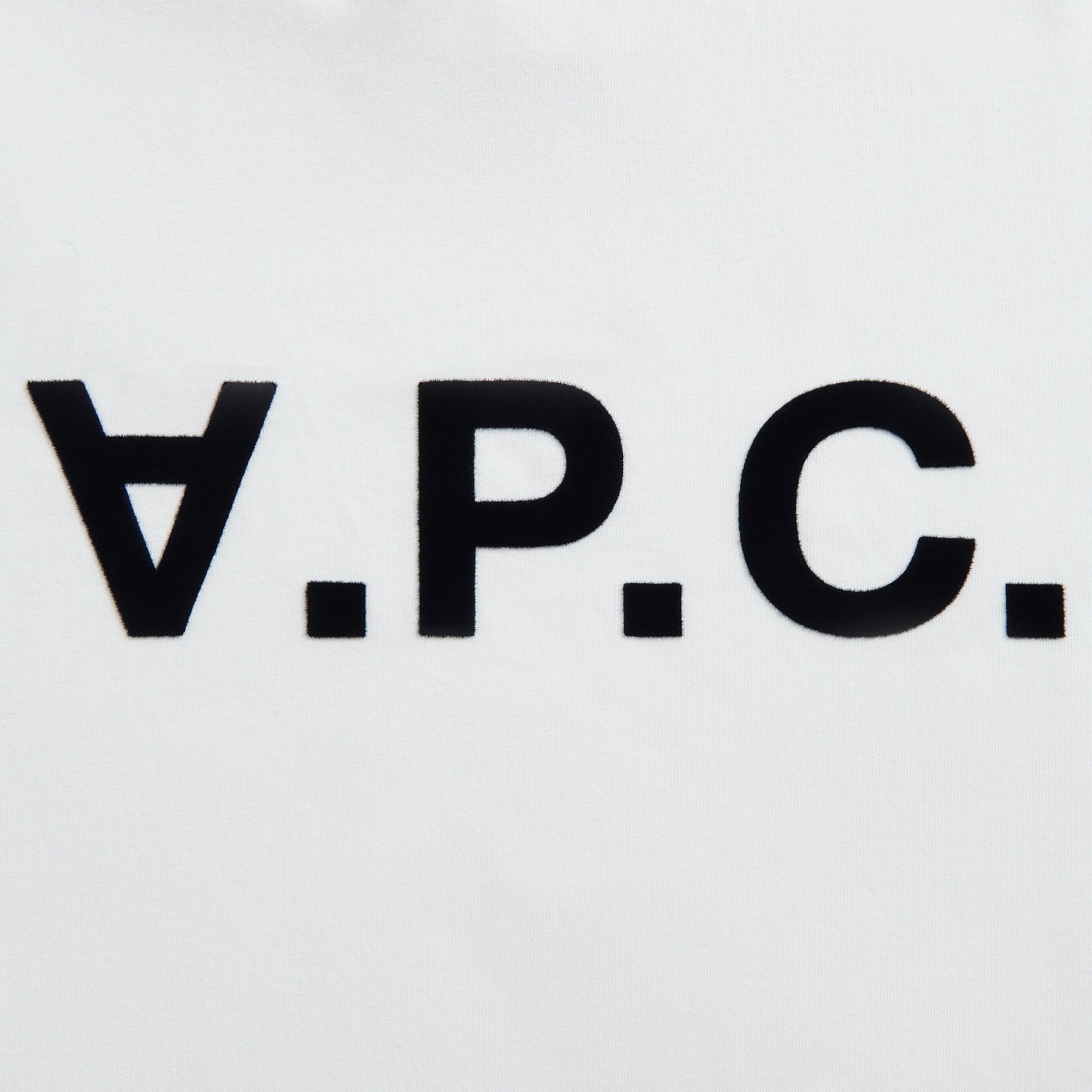 A.P.C. Standard Grand VPC Tee - White / Dark Navy | Kith White / Dark Navy