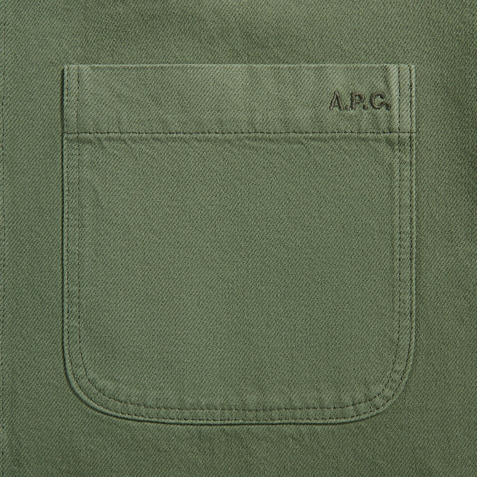 A.P.C. Surchemise Leon - Green | Kith Green
