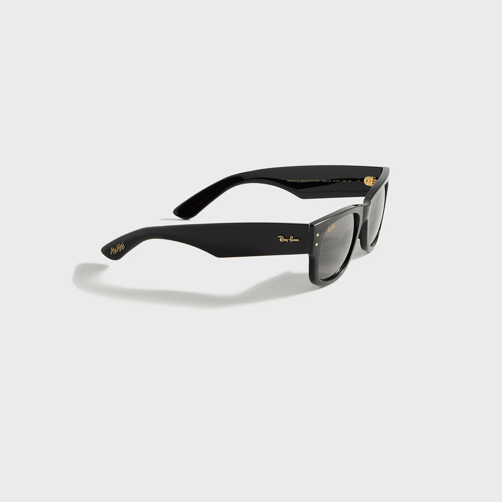Ray-Ban x ASAP Rocky Mega Wayfarer AWGE - Black | Kith Black