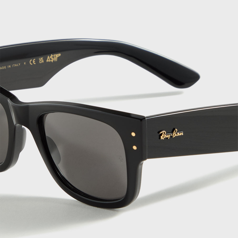 Ray-Ban x ASAP Rocky Mega Wayfarer AWGE - Black | Kith Black