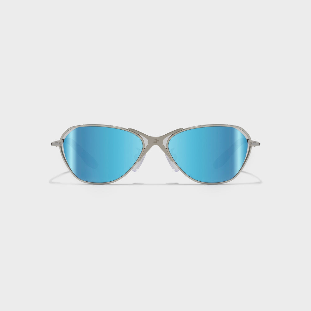 Revo Loop Frames - Chrome / Blue Water Lenses | Kith Chrome / Blue Water Lenses