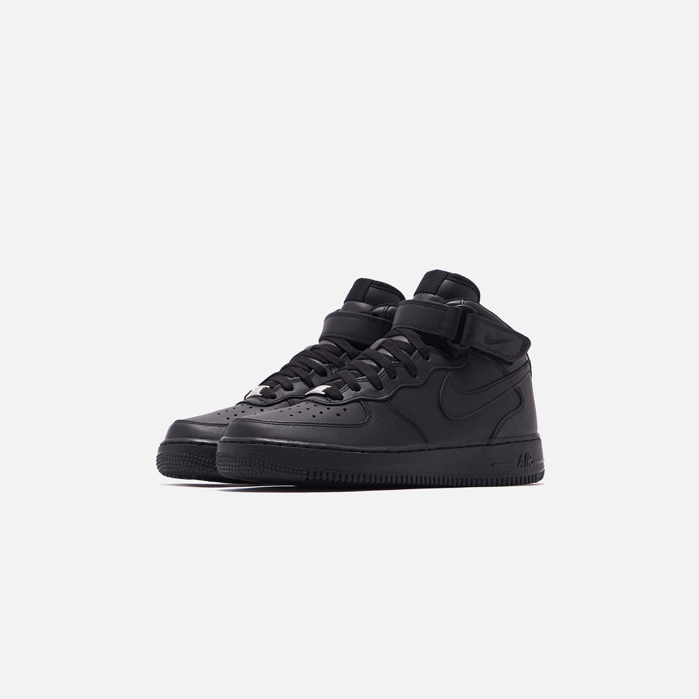 Nike WMNS Air Force 1 Mid '07 - Black | Kith Black